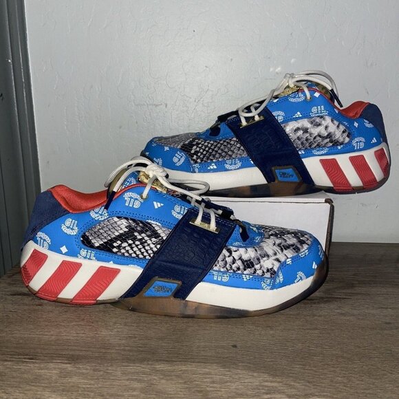 Adidas Agent Gil Restomod Athletic Shoes Snake Skin Multicolor GY6483 NWOB S 9.5 main image 6